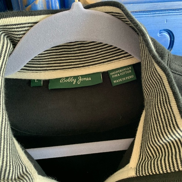 Bobby Jones Pullover Tank Large Zip Golf Top - Picture 2 of 4